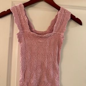 Set of two XS Free People Love Letter camis